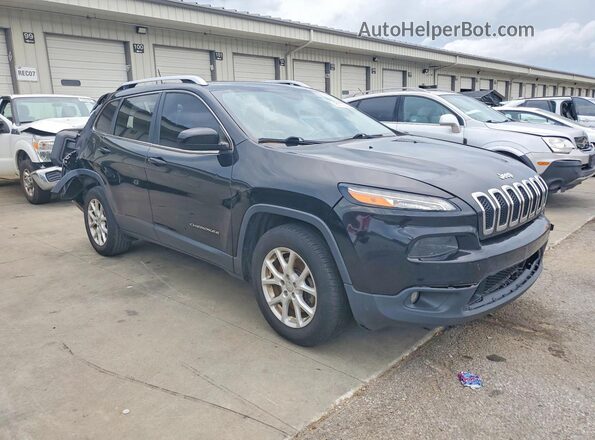 1C4PJMCB7HW657113 2017 JEEP CHEROKEE Black Передня права чверть