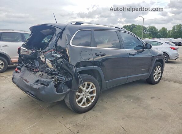 1C4PJMCB7HW657113 2017 JEEP CHEROKEE Black Задня права чверть