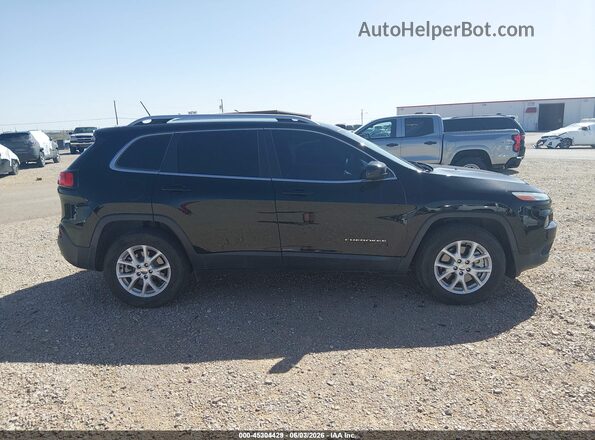 1C4PJMCB7JD528418 2018 JEEP CHEROKEE Black უკანა ხედი