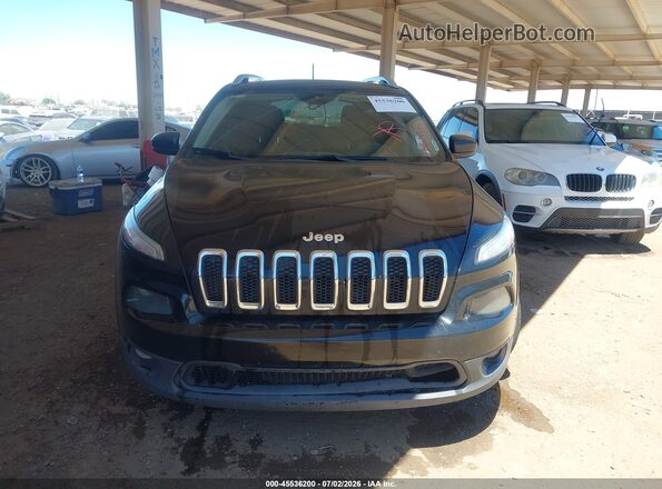 1C4PJMCB7JD528824 2018 JEEP CHEROKEE Black Դիմացի տեսք