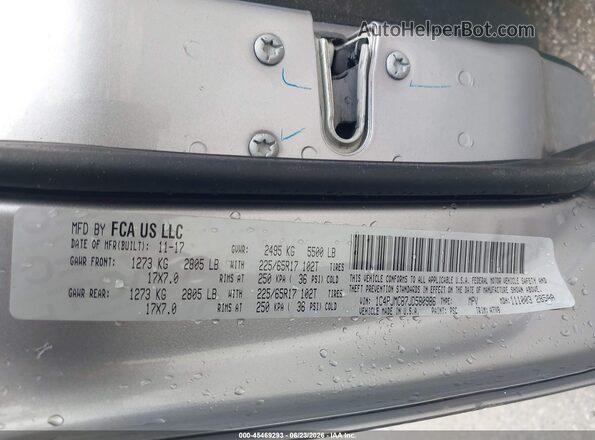 1C4PJMCB7JD580986 2018 JEEP CHEROKEE Silver ძრავის განყოფილების ხედი