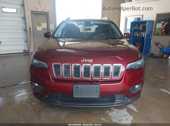 1C4PJMCB7KD343626 2019 JEEP CHEROKEE Maroon 