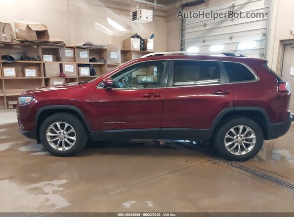 1C4PJMCB7KD343626 2019 JEEP CHEROKEE Maroon 