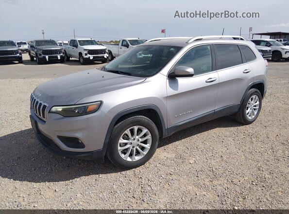 1C4PJMCB7KD449526 2019 JEEP CHEROKEE Gray წინა მარცხენა ხედი სამი მეოთხედიდან