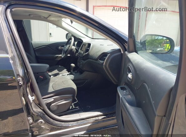 1C4PJMCB7KD464091 2019 JEEP CHEROKEE Черный Вид салона спереди