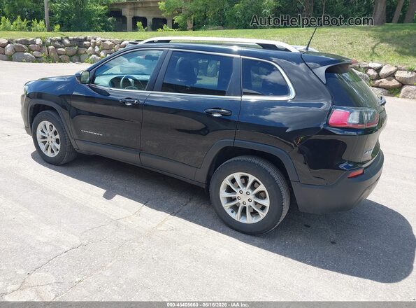 1C4PJMCB7KD464091 2019 JEEP CHEROKEE Черный Задняя левая четверть