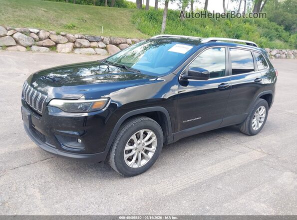 1C4PJMCB7KD464091 2019 JEEP CHEROKEE Черный Передняя левая четверть