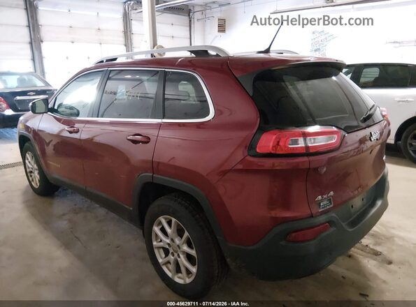1C4PJMCB8GW148338 2016 JEEP CHEROKEE Red Rear left