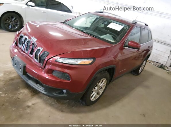 1C4PJMCB8GW148338 2016 JEEP CHEROKEE Red Front left