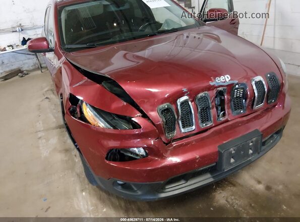 1C4PJMCB8GW148338 2016 JEEP CHEROKEE Red Front view