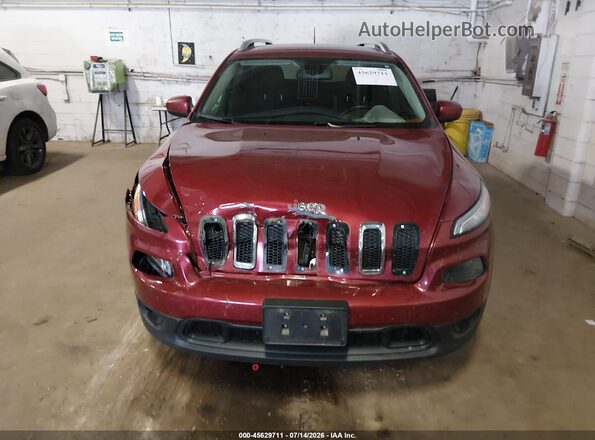1C4PJMCB8GW148338 2016 JEEP CHEROKEE Red Instrument cluster view