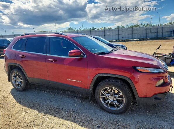 1C4PJMCB8HD230051 2017 JEEP CHEROKEE Red Delantero derecho