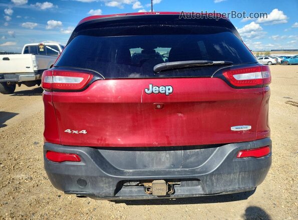 1C4PJMCB8HD230051 2017 JEEP CHEROKEE Red Vista trasera