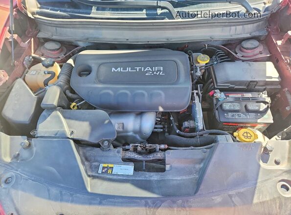 1C4PJMCB8HD230051 2017 JEEP CHEROKEE Red Vista del compartimento del motor