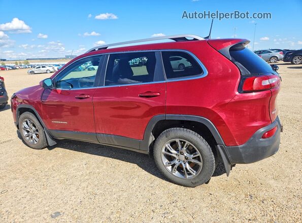 1C4PJMCB8HD230051 2017 JEEP CHEROKEE Red Trasero izquierdo