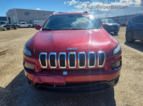 1C4PJMCB8HD230051 2017 JEEP CHEROKEE Red Vista frontal