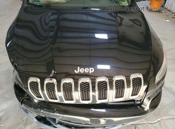 1C4PJMCB8HW657511 2017 JEEP CHEROKEE Black Շարժիչի բաժամունքի տեսք