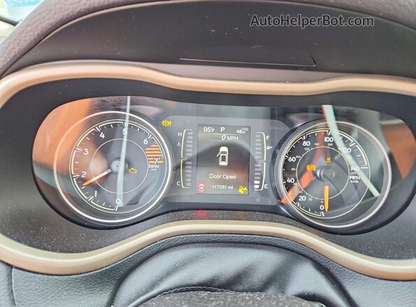 1C4PJMCB8JD550217 2018 JEEP CHEROKEE Black Սարքավորումների վահանակի տեսք