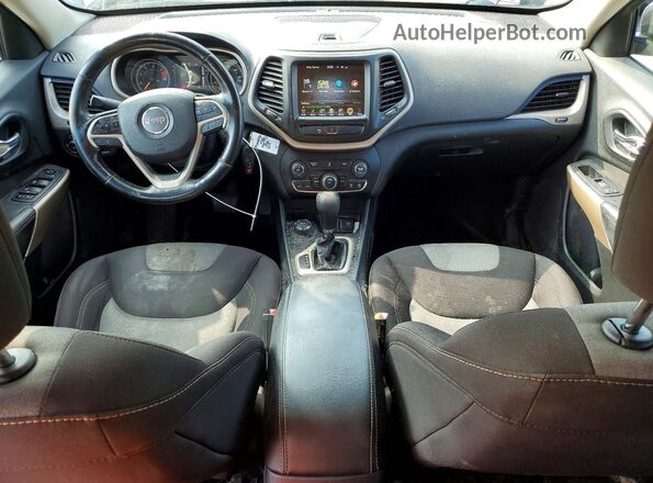 1C4PJMCB8JD599398 2018 JEEP CHEROKEE Gray Առջևի վահանակի տեսք