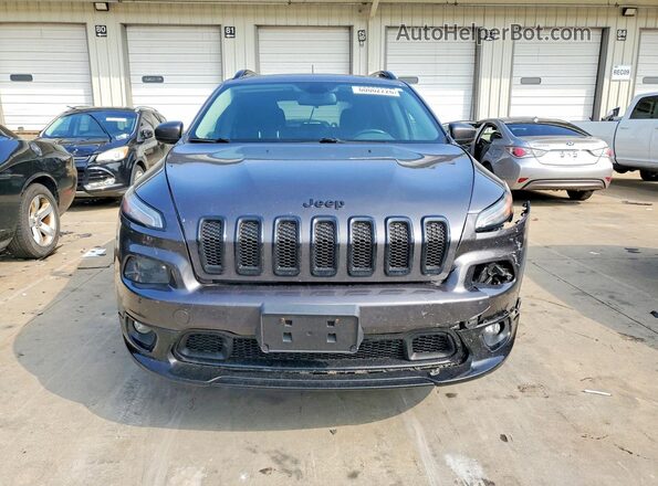 1C4PJMCB8JD599398 2018 JEEP CHEROKEE Gray Դիմացի տեսք