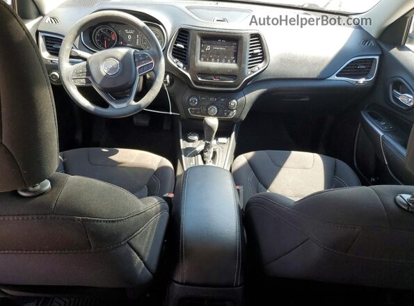 1C4PJMCB8KD450233 2019 JEEP CHEROKEE Blue Dashboard view
