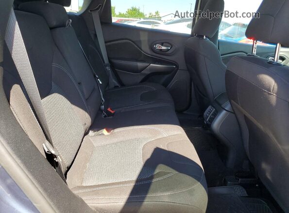 1C4PJMCB8KD450233 2019 JEEP CHEROKEE Blue Rear interior view