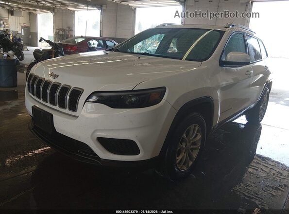 1C4PJMCB8LD516314 2020 JEEP CHEROKEE White წინა მარცხენა ხედი სამი მეოთხედიდან