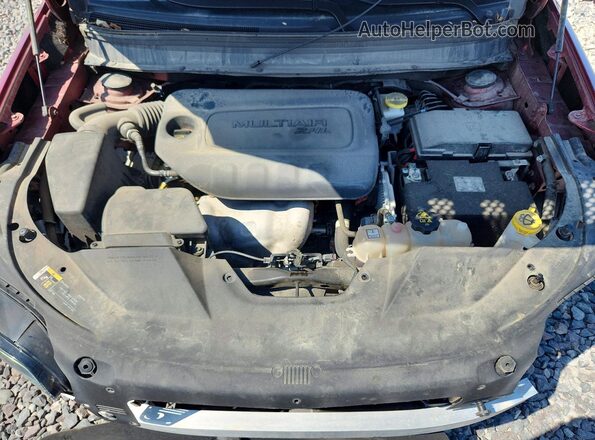1C4PJMCB8LD555470 2020 JEEP CHEROKEE Maroon უკანა სალონის ხედი