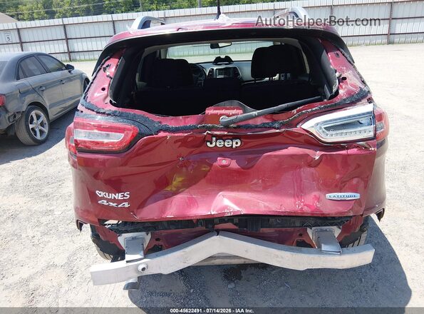 1C4PJMCB9GW162071 2016 JEEP CHEROKEE Maroon წინა ხედი