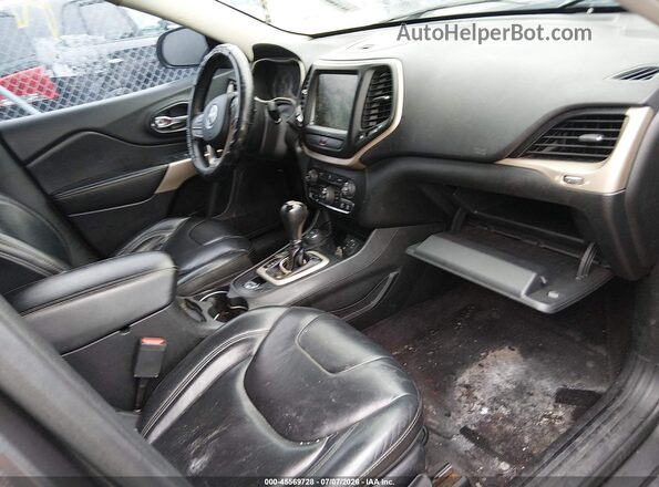 1C4PJMCB9HW575433 2017 JEEP CHEROKEE Gray Widok wnętrza z przodu
