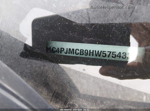 1C4PJMCB9HW575433 2017 JEEP CHEROKEE Gray 