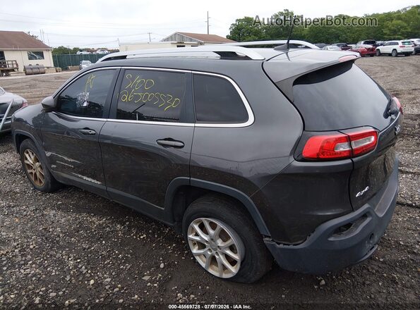1C4PJMCB9HW575433 2017 JEEP CHEROKEE Gray Widok wnętrza z tyłu