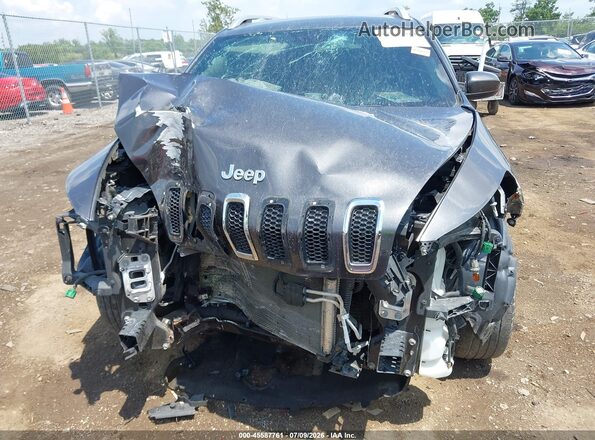 1C4PJMCB9HW576016 2017 JEEP CHEROKEE Gray Front view