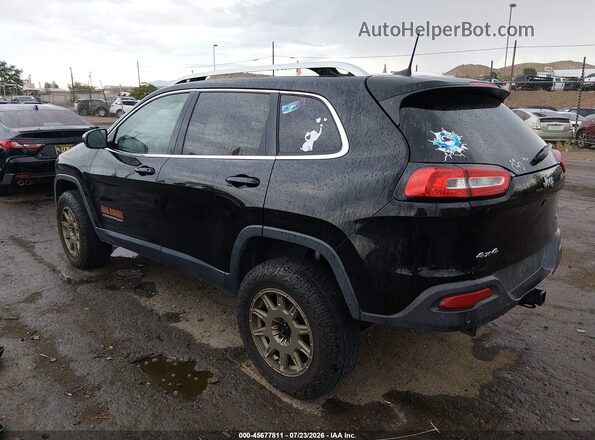 1C4PJMCB9HW666444 2017 JEEP CHEROKEE Black უკანა მარცხენა