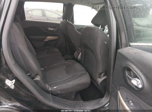 1C4PJMCB9HW666444 2017 JEEP CHEROKEE Black VIN კოდის სტიკერის ხედი