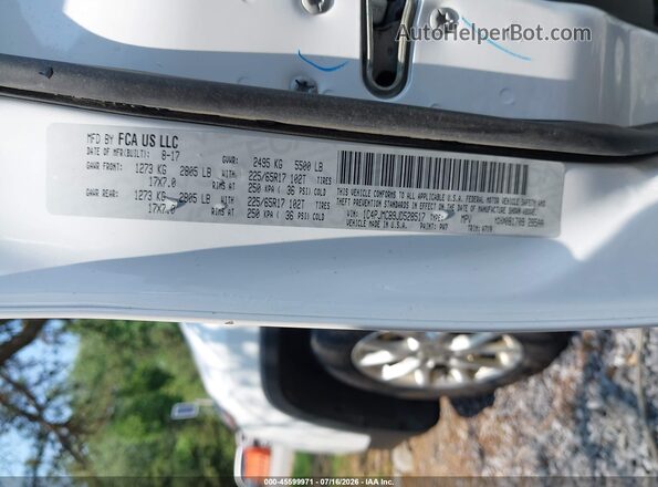 1C4PJMCB9JD528517 2018 JEEP CHEROKEE White VIN კოდის სტიკერის ხედი