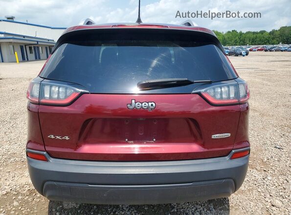 1C4PJMCB9KD213752 2019 JEEP CHEROKEE Burgundy Vista trasera