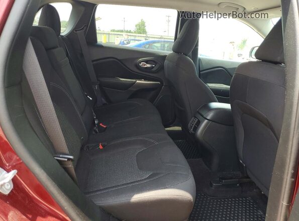 1C4PJMCB9KD213752 2019 JEEP CHEROKEE Burgundy Vista interior trasera
