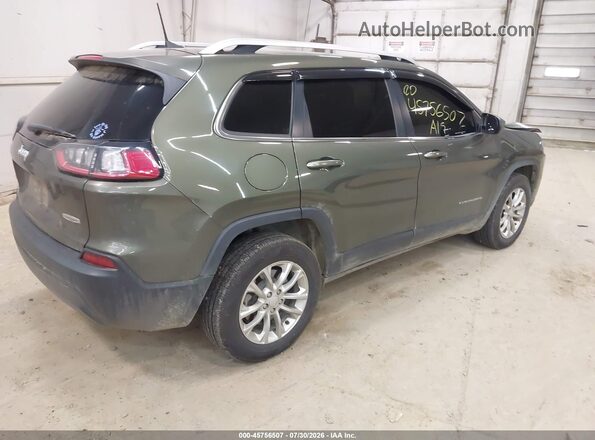 1C4PJMCB9KD228896 2019 JEEP CHEROKEE Зеленый Задняя правая четверть