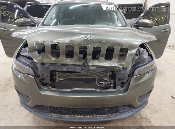 1C4PJMCB9KD228896 2019 JEEP CHEROKEE Зеленый Вид спереди