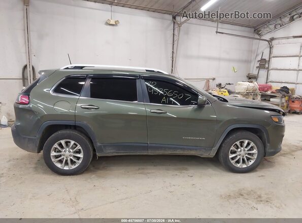 1C4PJMCB9KD228896 2019 JEEP CHEROKEE Зеленый Вид задней части салона
