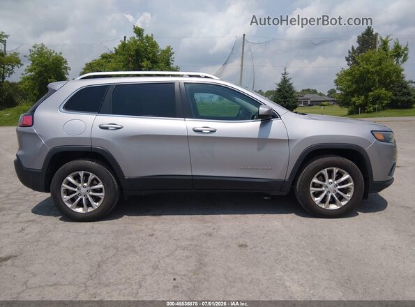 1C4PJMCB9KD343613 2019 JEEP CHEROKEE Silver უკანა სალონის ხედი