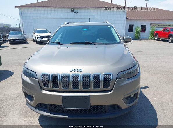 1C4PJMCB9KD449477 2019 JEEP CHEROKEE Brown Вид щитка приладів