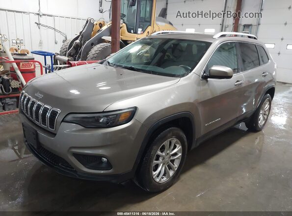 1C4PJMCB9KD464089 2019 JEEP CHEROKEE Brown Առջևի ձախ երեք քառորդ տեսարան