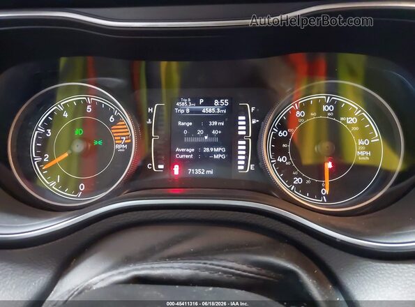 1C4PJMCB9KD464089 2019 JEEP CHEROKEE Brown Հետևի նստատեղերի տեսք