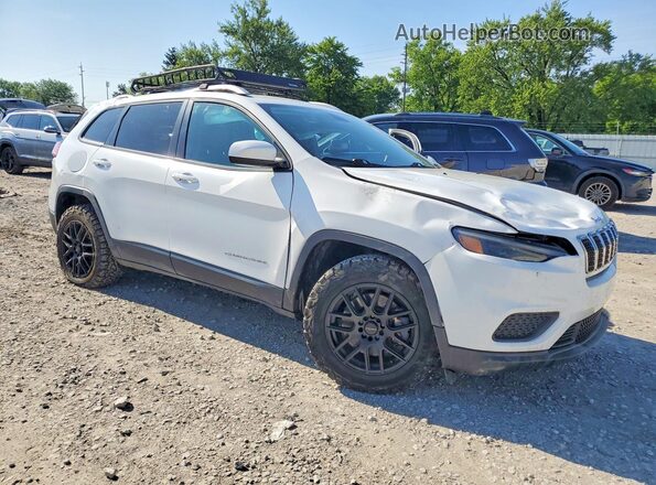 1C4PJMCB9LD550486 2020 JEEP CHEROKEE Белый Передняя правая четверть