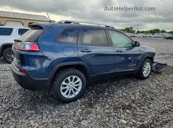 1C4PJMCB9MD184952 2021 JEEP CHEROKEE Blue Tył prawy