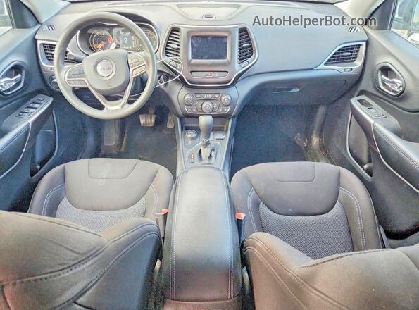 1C4PJMCB9MD184952 2021 JEEP CHEROKEE Blue Widok deski rozdzielczej