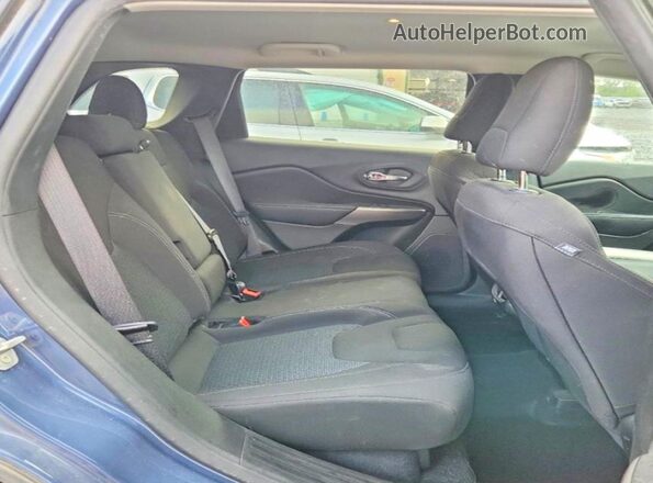1C4PJMCB9MD184952 2021 JEEP CHEROKEE Blue Widok tylnych siedzeń