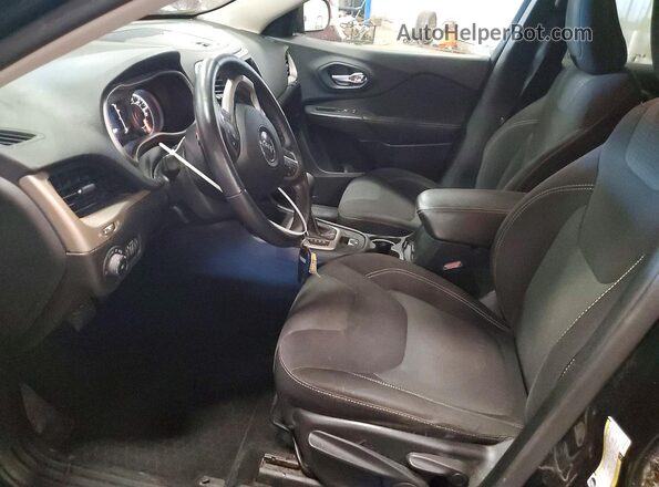 1C4PJMCBXGW163309 2016 JEEP CHEROKEE Black Vista interior delantera